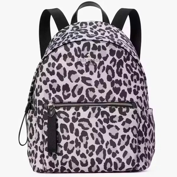 Kate Spade Chelsea Spotted Leopard Print Medium Backpack
Violet Mist
NWT - Picture 5 of 16